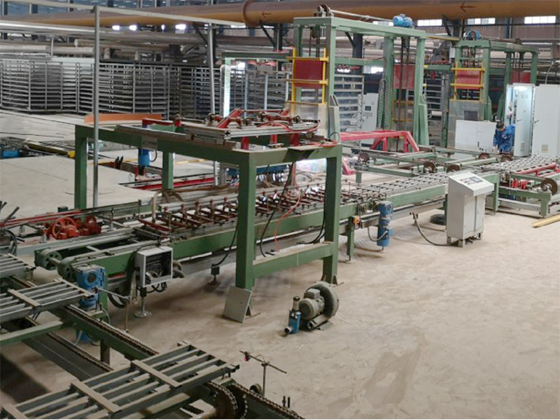 tile marshalling system