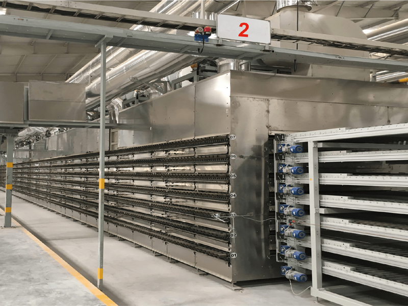 Roller Tunnel Dryer